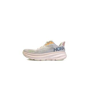 Hoka One One W Clifton 9 Womens 10.5  Vanilla Astral Athletic Running Shoes